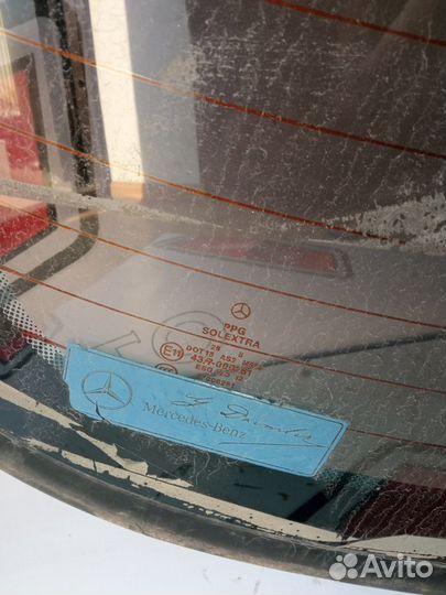 Стекло заднее Мерседес W211