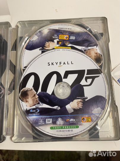 Джеймс Бонд 007 Skyfall Blu Ray Steelbook