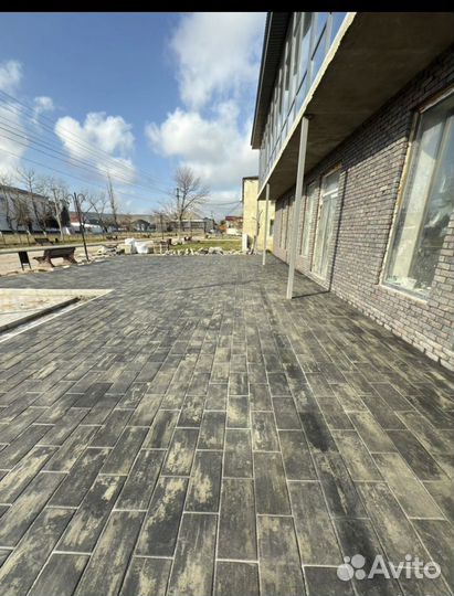 Тротуарная плитка брусчатка