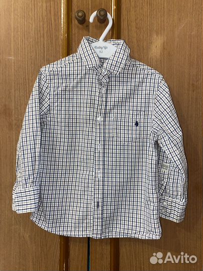 Рубашка на мальчика 92