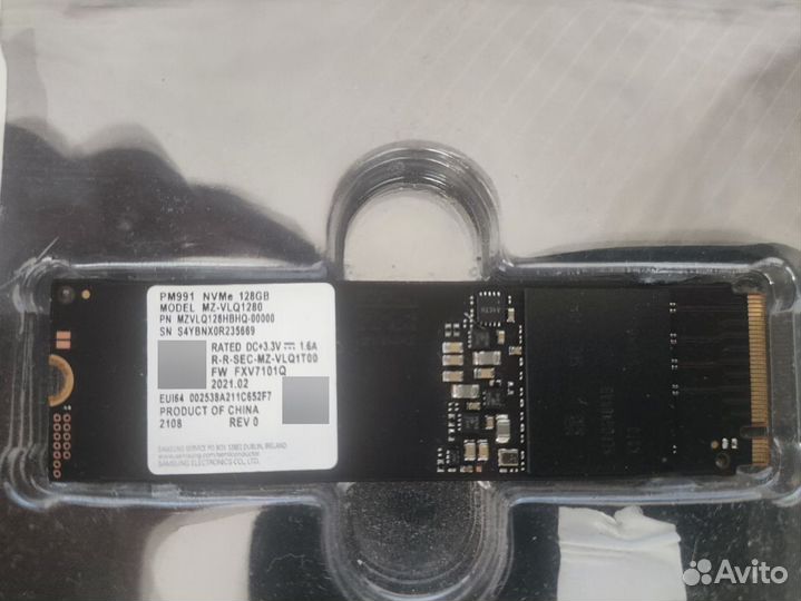 Ssd m2 nvme 128gb samsung