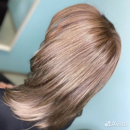 Стрижка и окрашивание волос
