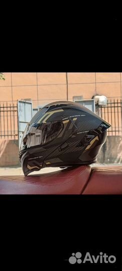 Мотошлем модуляр,М,57-58 cм. Новый
