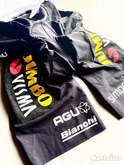 Велосипедные трусы agu команды Jumbo Visma Ориг