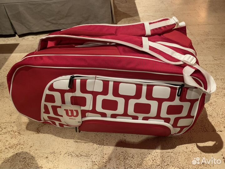 Теннисная сумка с олимпиады wilson, 12 ракеток