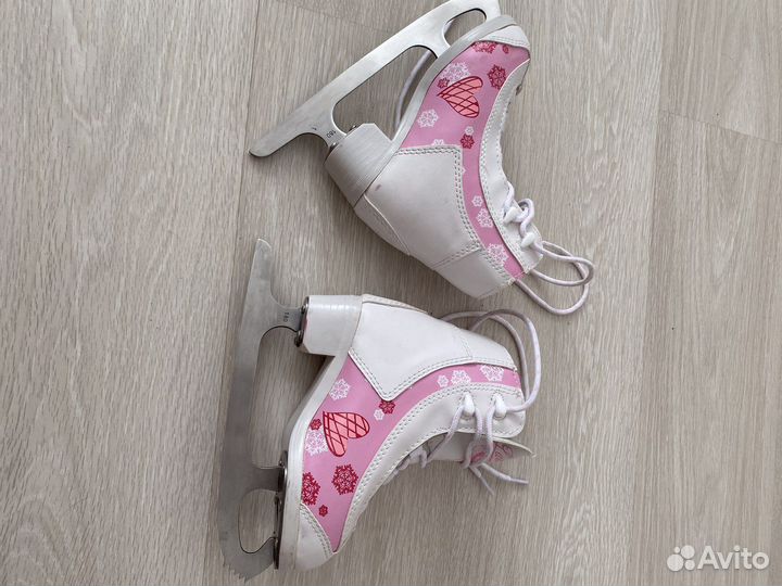Коньки детские, для девочки р 29