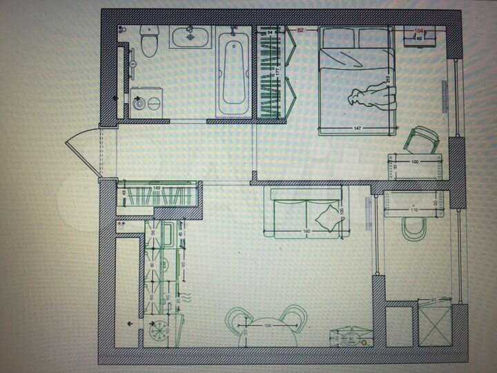 1-к. квартира, 39,4 м², 4/17 эт.