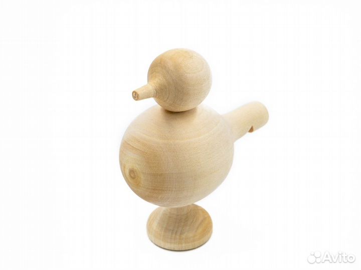 MS-KP-SS-02 Свистулька деревянная, лак, Мастерска