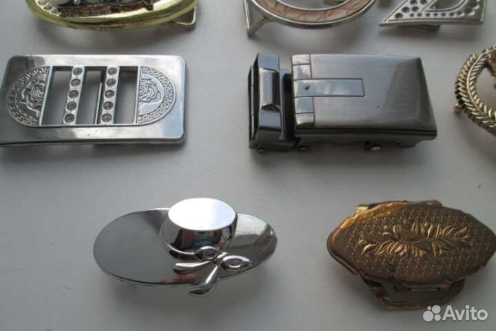 Пряжки.пряги для ремня.бляха -11 шт одной кучей
