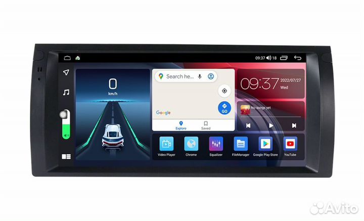 Магнитола BMW Х5 Е39 Е53 1999-2006 10.25