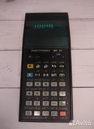 Программируемый калькулятор Электроника мк61 СССР