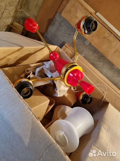 Люстра времен СССР новая