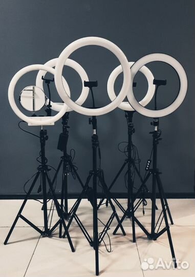 Лампы кольцевые