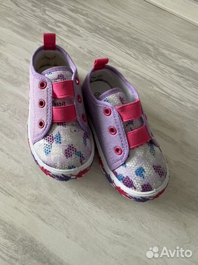 Кеды для девочки 22 размер