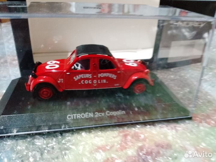 Модель 1/43 Citroen 2CV Cogolin «Pompiers» (Тяни-Т