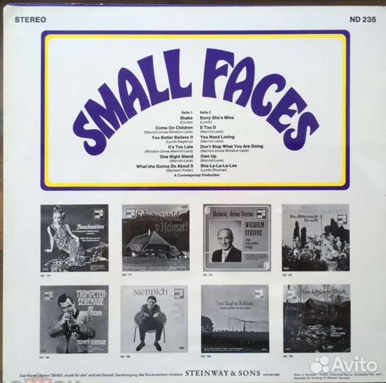 The Small faces- The Small Faces. Germany