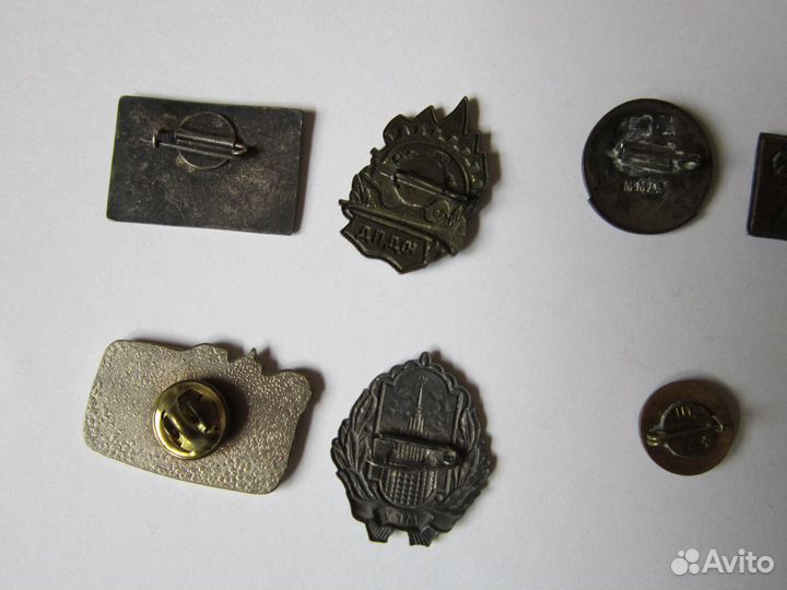 Значки СССР, тяж мет., ранние