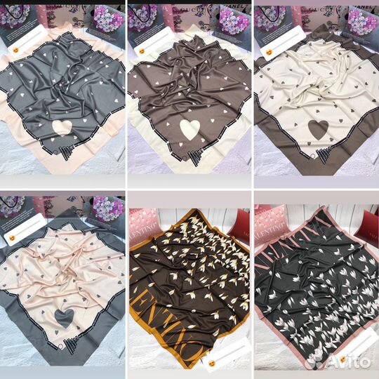 Палантин платок шарф Gucci новый в наличии