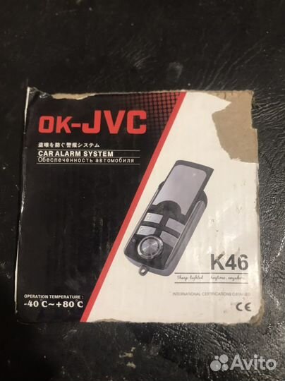 Автосигнализация ok-JVC K46