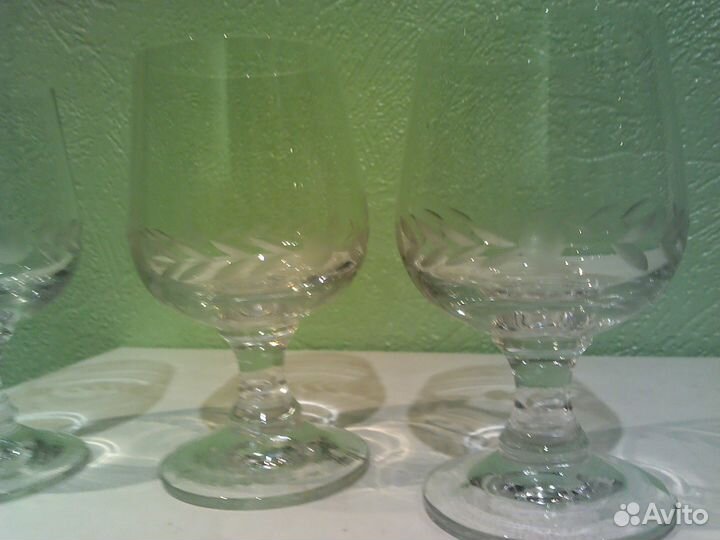 Рюмки, стаканы и вазочки для варенья времен СССР