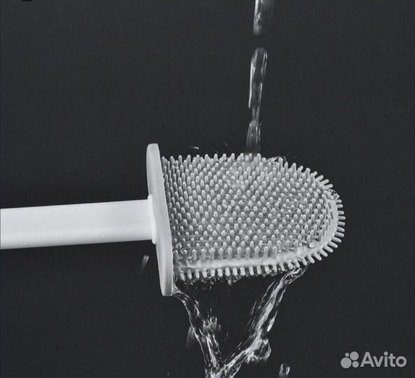 Силиконовый ёршик для туалета