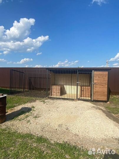 Вольер для собак под ключ