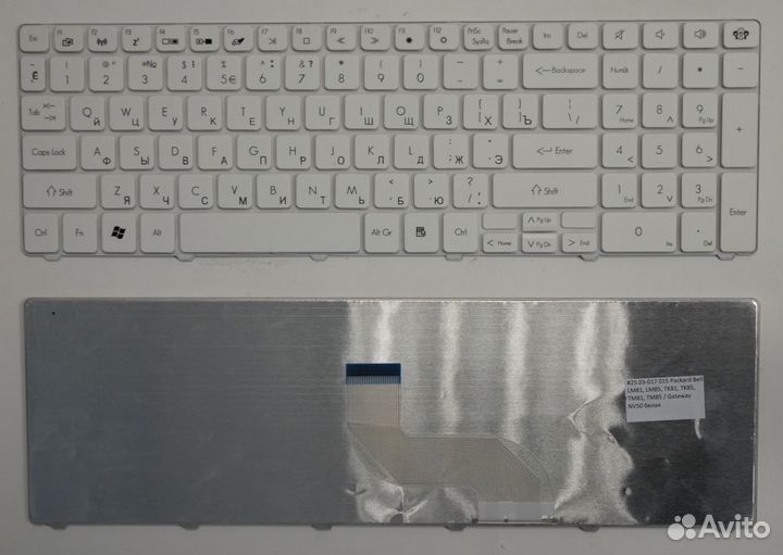 Клавиатура для ноутбука Packard Bell Easynote LM81