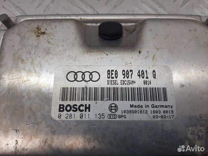 Блок управления двигателем для Audi A4 B6