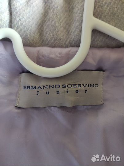 Пальто для девочки р 122-128 ermanno scervino