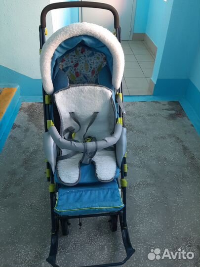 Санки коляска ника