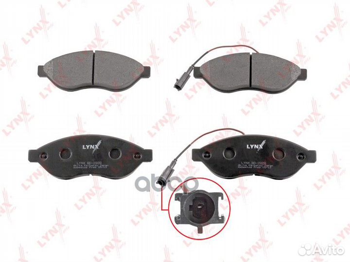 Колодки передние lynxauto BD-2828 BD-2828 lynxauto