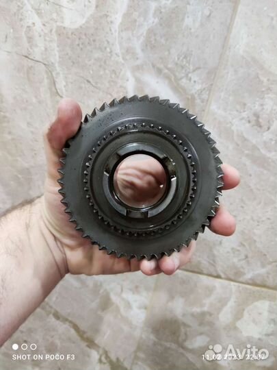 Шестерня первой передачи skoda rapid