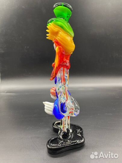 Клоун статуэтка муранское стекло