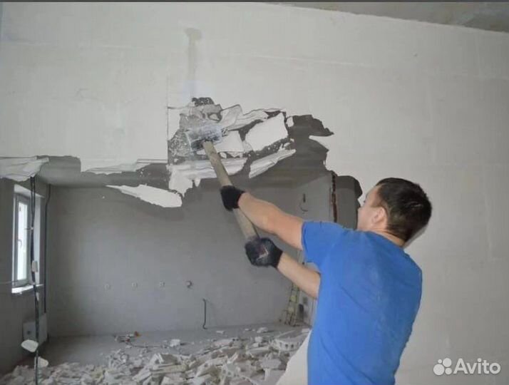 Демонтаж демонтажные работы слом снос