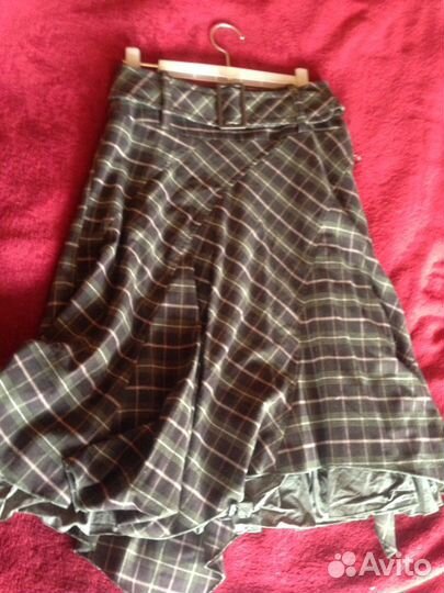 Юбка в клетку 42 р