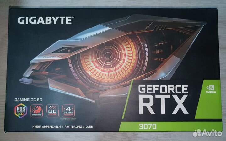 Gigabyte RTX 3070 Gaming OC 8G