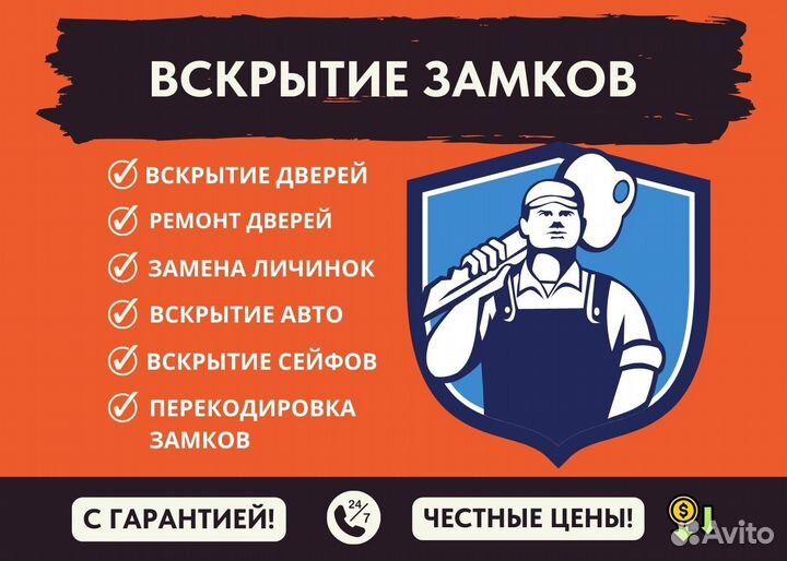Вскрытие замков, частный мастер