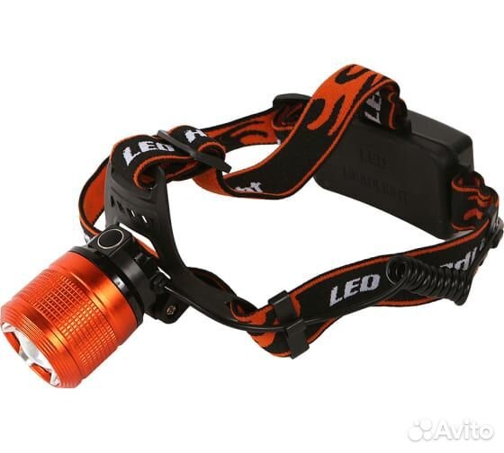 Налобный аккумуляторный фонарь Sturm