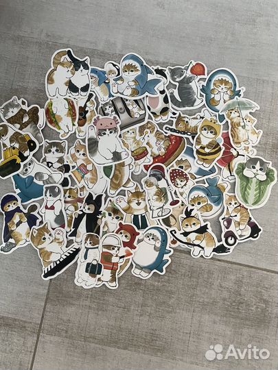 Наклейки с котами
