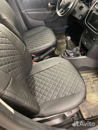 Чехлы из экокожи на Suzuki Sx4 от Автопилот