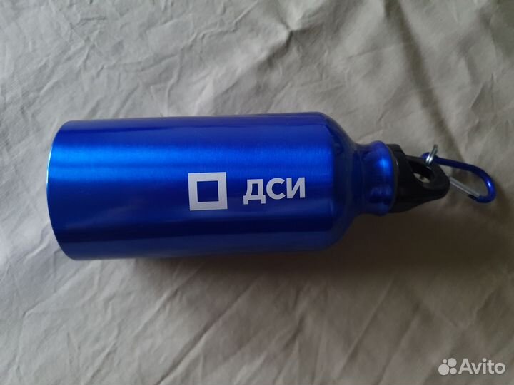 Фляга бутылка алюминиевая для воды