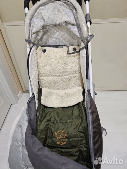 Детские санки коляска ника
