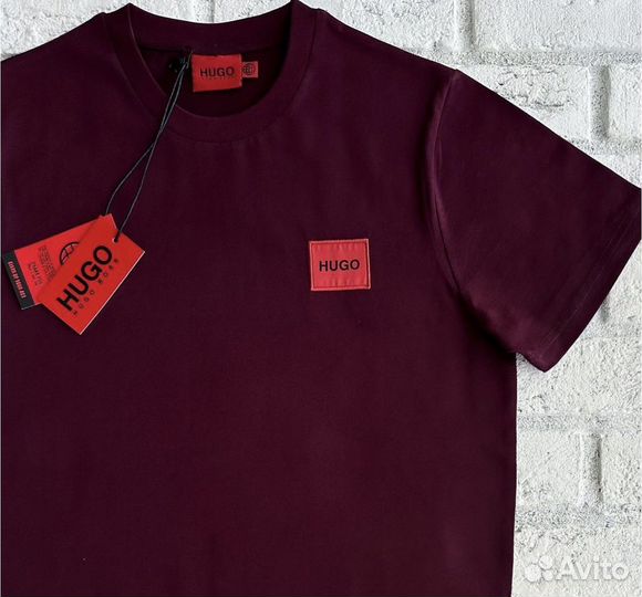 Футболка мужская Hugo Boss премиум качество
