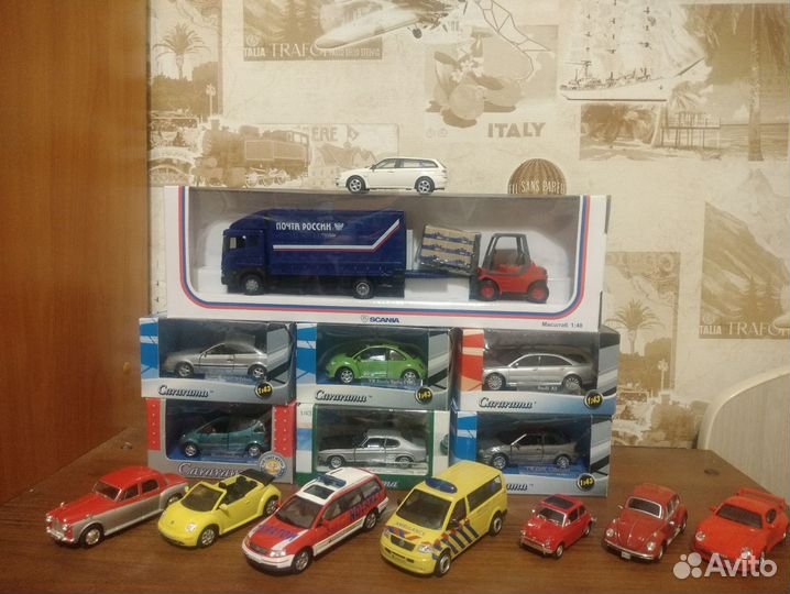 Cararama, Welly, Kinsmart и др