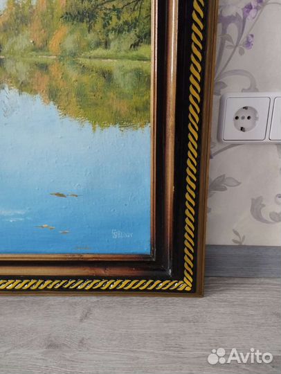 Картина маслом на холсте пейзаж