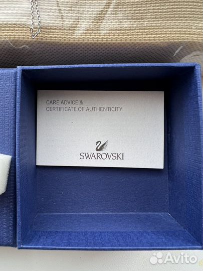 Swarovski ожерелье кулон подвеска с цепочкой