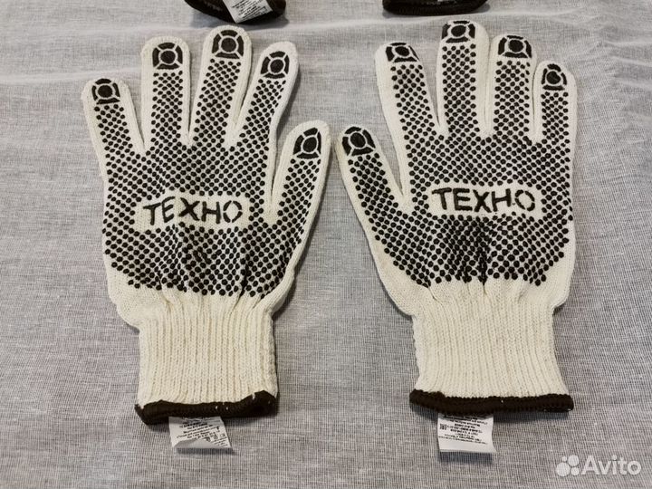 Перчатки хб пвх Рукавицы виброзащитные Роба костюм