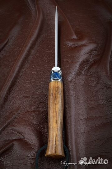 Нож Беркут 2 сталь Х12мф - сатин рукоять карельска