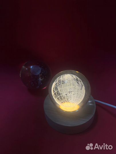 Шар светильник ночник