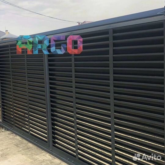 Заборы жалюзи